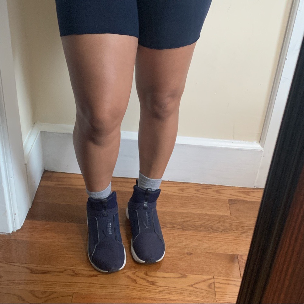 Navy Blue “FierceCore” Sneakers